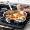 All-Clad D3 3-Ply Stainless Steel Cookware Set 10 Piece, Induction, Oven Broiler Safe 600F, Kitchen Cooking Set w/ Frying Pans, Saucepans, Saute Pan, Stockpot and Soup Pot, Pots and Pans, Silver