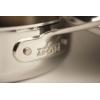 All-Clad D3 3-Ply Stainless Steel Sauté Pan 4 Quart Induction Oven Broiler Safe 600F Pots and Pans, Cookware Silver(Silver)