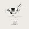 All-Clad D3 Pro Nonstick 3-ply Bonded Cookware, Fry Pan, 12 inch(Stainless Steel)
