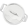 All-Clad Essentials Hard Anodized Nonstick Multi-Pot 7 Quart Oven Broiler Safe 500F Strainer, Pasta Strainer with Handle, Pots and Pans Black(6-quart (Induction))