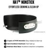 All-Clad E7859064 HA1 Hard Anodized Nonstick Fry Pan Cookware Set, 10 Inch and 12 Inch Fry Pan, 2 Piece, Black(12″ Fry Pan With Lid (2 Handles))