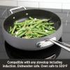 All-Clad E7859064 HA1 Hard Anodized Nonstick Fry Pan Cookware Set, 10 Inch and 12 Inch Fry Pan, 2 Piece, Black(12″ Fry Pan With Lid (2 Handles))