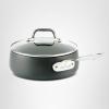 All-Clad HA1 Hard Anodized Nonstick Sauté Pan 4 Quart Induction Oven Broiler Safe 500F Pots and Pans, Cookware Black(Black)