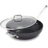 All-Clad HA1 Hard Anodized Nonstick Chef’s Pan,12 Inch Induction Oven Broiler Safe 500F, Lid Safe 350F Pots and Pans, Cookware Black