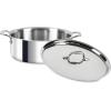 All-Clad D3 3-Ply Stainless Steel Stockpot 6 Quart Induction Oven Broiler Safe 600F Pots and Pans, Cookware Silver(Silver)