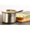 All-Clad D5 5-Ply Stainless Steel Sauce Pan 4 Quart Induction Oven Broiler Safe 600F Pots and Pans, Cookware Silver(Parent)