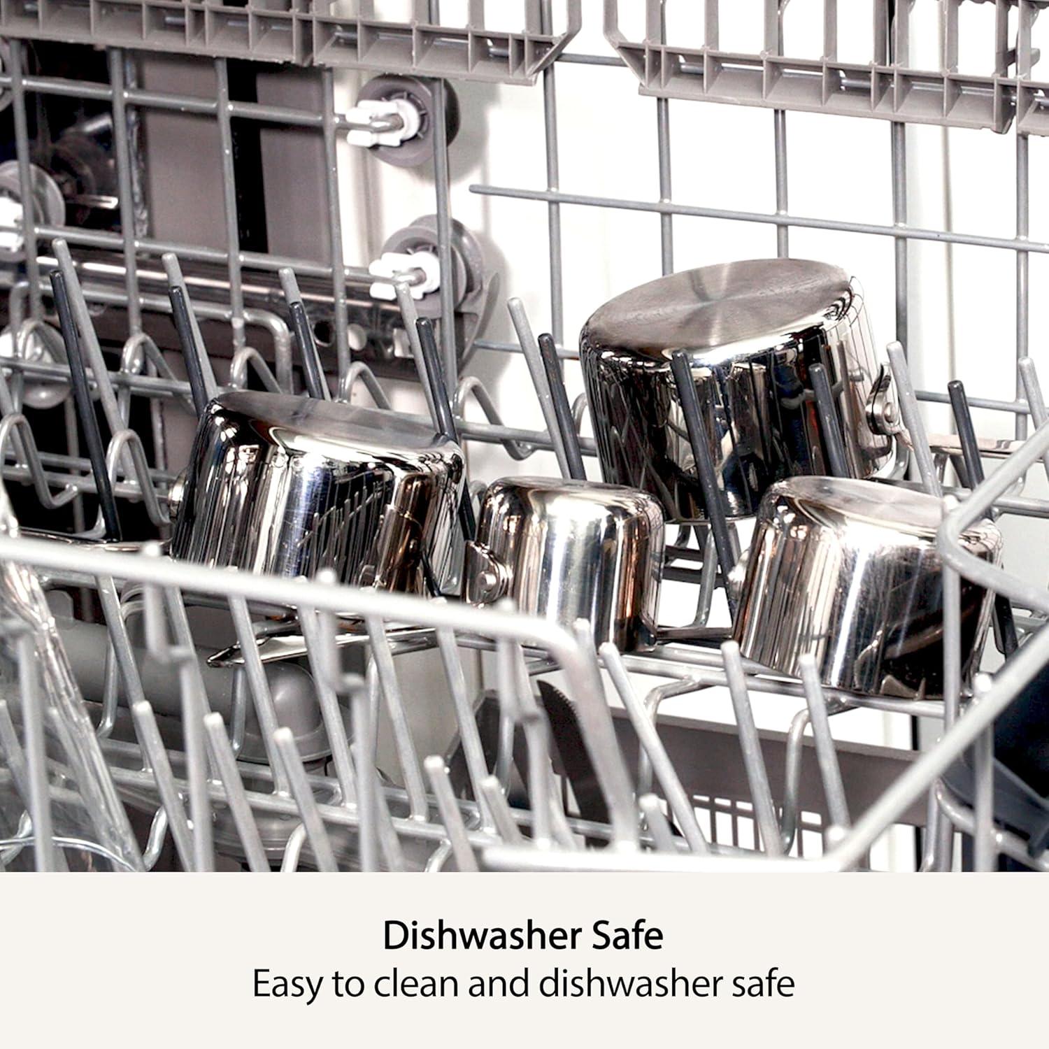 image:imageAllClad Kitchen Accessories Stainless Steel Measuring Cup Set 5 Piece Cookware Pots and Pans Dishwasher Safe Silver5piece