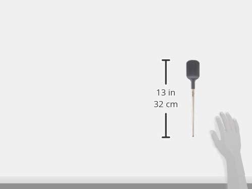 image:imageAllClad Specialty Silicone Kitchen Gadgets 5 Piece Set Spatulas Kitchen Tools Kitchen Hacks BlackStainless Steel and Black