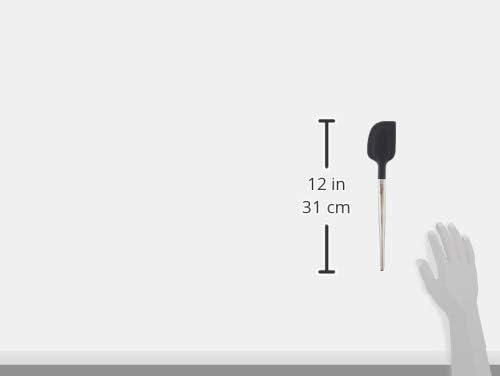 image:imageAllClad Specialty Silicone Kitchen Gadgets 5 Piece Set Spatulas Kitchen Tools Kitchen Hacks BlackStainless Steel and Black