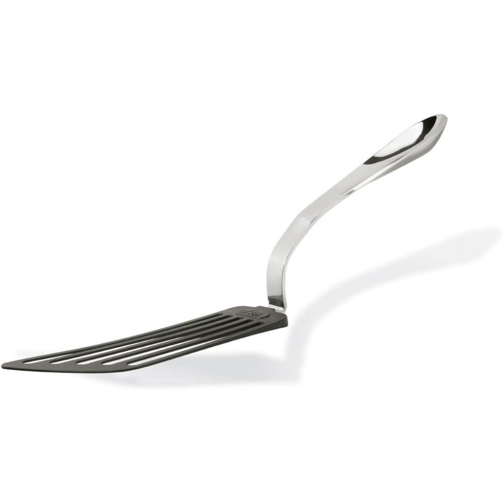 image:imageAllClad K0401464 Stainless Steel NonStick Slotted Flexible Turner 135Inch Silver