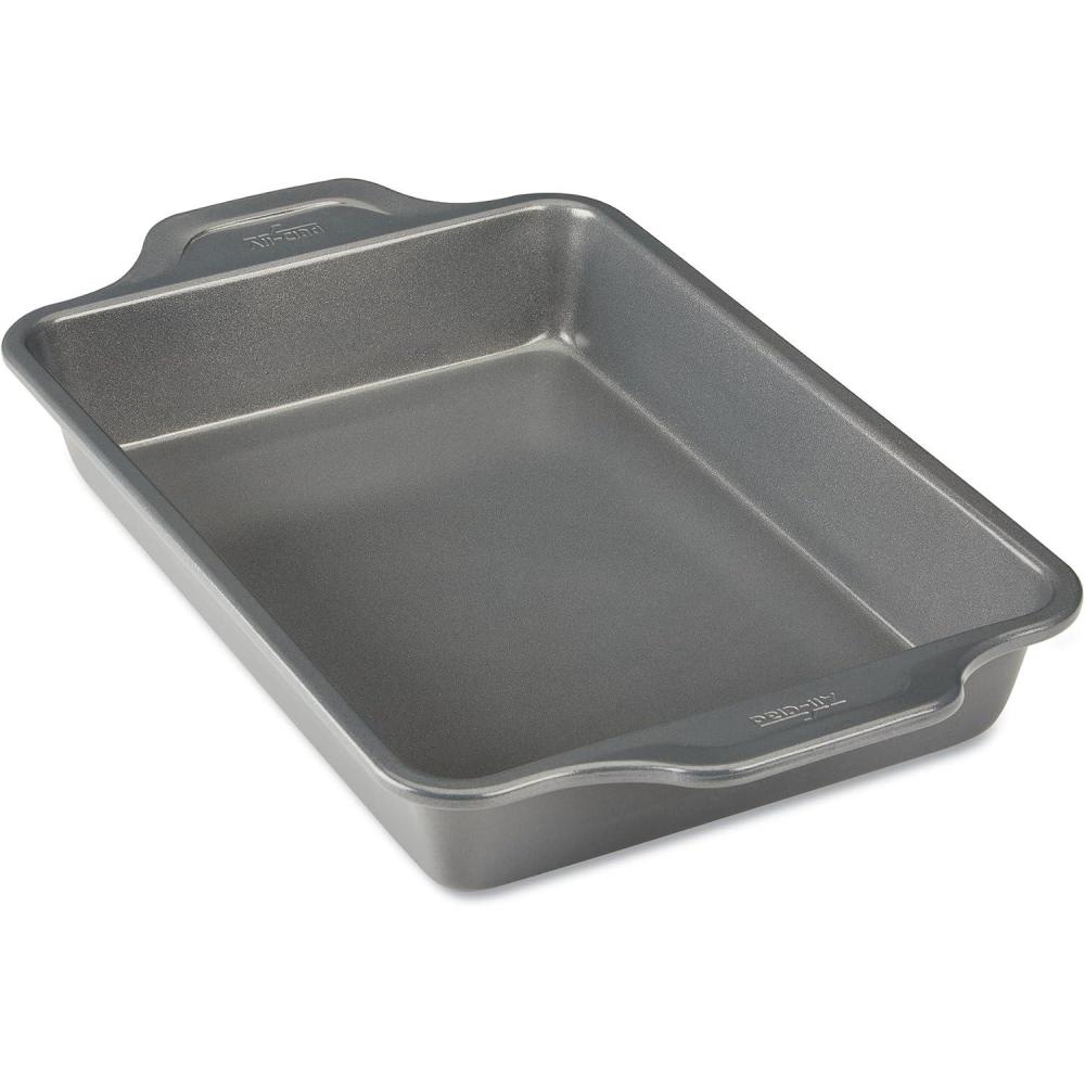 image:imageAllClad ProRelease Nonstick 9x13 Inch Oven Safe 450F Half Sheet Cookie Sheet Muffin Pan Cooling amp Baking Rack Round amp Loaf Cake Pans Grey