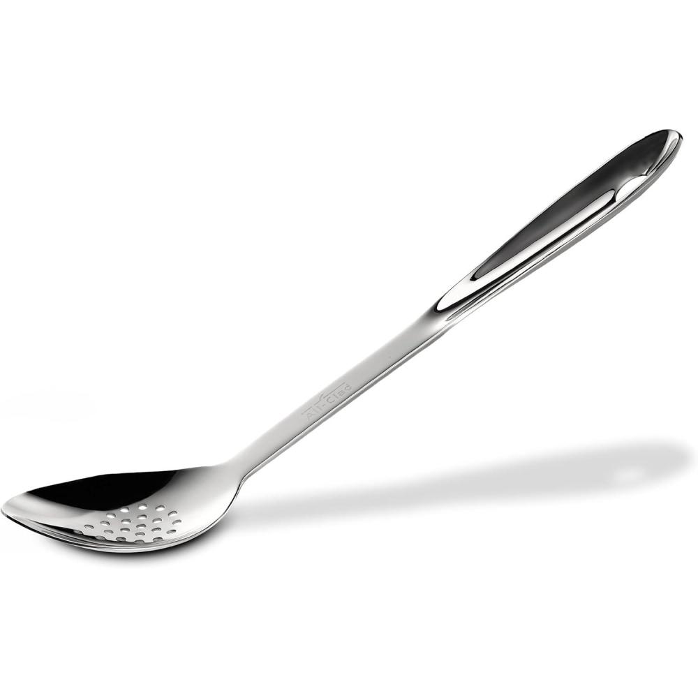 image:imageAllClad Specialty Stainless Steel Kitchen Gadgets Slotted Spoon Kitchen Tools Kitchen Hacks SilverSilver