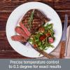 All-Clad EH800D51 Sous Vide Professional Immersion Circulator Slow Cooker with Digital Display for Precise Cooking Results, Silver