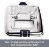 All-Clad Electric Deep Fryer with Basket and Lid, Stainless Steel Deep Fryer for Home Use, 1700W, Dishwasher Safe