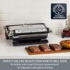 All-Clad Electric Indoor Grill, AutoSense Stainless Steel Panini Grill Press Sandwich Maker, Automatic 1800W Smokeless, Removable Plates, Dishwasher Safe(Silver)