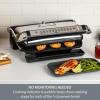 All-Clad Electric Indoor Grill, AutoSense Stainless Steel Panini Grill Press Sandwich Maker, Automatic 1800W Smokeless, Removable Plates, Dishwasher Safe(Silver)