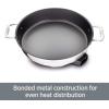 All-Clad Electrics Stainless Steel and Nonstick Surface Skillet 7 Quart 1800 Watts Temp Control, Cookware, Pots and Pans, Oven, Broil, Dishwasher Safe