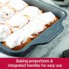 All-Clad Pro-Release Nonstick 9×13 Inch Oven Safe 450F Half Sheet, Cookie Sheet, Muffin Pan, Cooling & Baking Rack, Round & Loaf Cake Pans, Grey