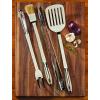 All-Clad Professional Tools with Case Stainless Steel BBQ Tool Set 4 Piece Pots and Pans, Cookware Silver(W/o case)