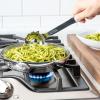All-Clad Specialty Stainless Steel Kitchen Gadgets Pasta Ladle Kitchen Tools, Kitchen Hacks Silver(12-Inch)
