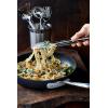 All-Clad Specialty Stainless Steel Kitchen Gadgets Serving Tongs Kitchen Tools, Kitchen Hacks Silver(10 inch (Pack of 6))