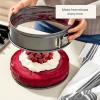 All-Clad Springform Pan 9 inch with Removable Bottom, Nonstick Pro-Release Bakeware, Professional Spring Form and Cheesecake Baking Mold, Durable Ceramic-Reinforced Non stick Coating, Grey