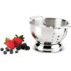 All-Clad Tools and Accessories Stainless Steel Colander 3 Quart Strainer, Pasta Strainer with Handle, Pots and Pans Silver(1.5-Quart)