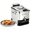 All-Clad Electric Deep Fryer with Basket and Lid, Stainless Steel Deep Fryer for Home Use, 1700W, Dishwasher Safe