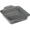 All-Clad Pro-Release Nonstick Square Baking Pan 8×8 Inch Oven Safe 450F Half Sheet, Cookie Sheet, Muffin Pan, Cooling & Baking Rack, Round Cake Pan, Loaf Pan, Baking Pan Grey(8 X 8 inch)
