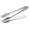 All-Clad Specialty Stainless Steel Kitchen Gadgets Serving Tongs Kitchen Tools, Kitchen Hacks Silver(10 inch (Pack of 6))