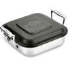 All-Clad Specialty Stainless Steel Lasagna Pan 12x15x2.75 Inch Induction Oven Broiler Safe 600F Frozen Lasagna, Pots and Pans, Cookware Silver(8 x 8 inch)