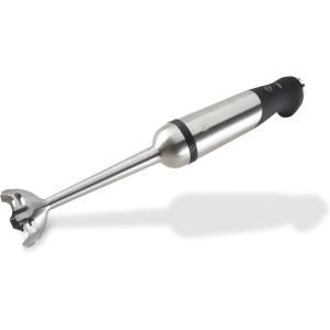 All-Clad Electrics Stainless Steel Immersion Blender 2 Piece Turbo Function 600 Watts Detachable, Variable Speed Control, Hand Blander, 9-1/4-inch(9-1/4-inch)