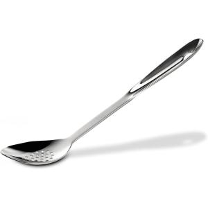 All-Clad Specialty Stainless Steel Kitchen Gadgets Slotted Spoon Kitchen Tools, Kitchen Hacks Silver(Silver)