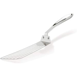 All-Clad Specialty Stainless Steel Kitchen Gadgets Slotted Turner Kitchen Tools, Kitchen Hacks Silver(1 – Pack)