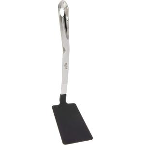 All-Clad Tools and Accessories Stainless Steel with Nylon Head Kitchen Gadgets Nonstick Turner Kitchen Tools, Kitchen Hacks Silver