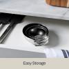 All-Clad Kitchen Essentials Stainless Steel Mini Measuring Bowl Set 3 Piece, Includes 1, 1/2 and 1/4 Stackable Measuring Cups, Gadgets for Cooking & Baking, Cookware Tools, Dishwasher Safe, Silver