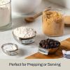 All-Clad Kitchen Essentials Stainless Steel Mini Measuring Bowl Set 3 Piece, Includes 1, 1/2 and 1/4 Stackable Measuring Cups, Gadgets for Cooking & Baking, Cookware Tools, Dishwasher Safe, Silver