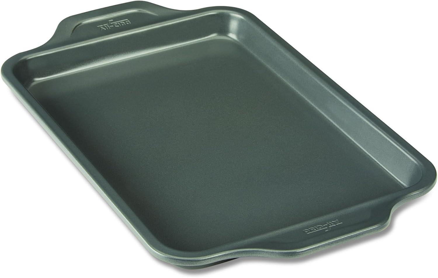 image:imageAllClad ProRelease Nonstick Bakeware Quarter Sheet Pan 13x9 Inch Oven Safe 450F Half Sheet Cookie Sheet Muffin Pan Cooling amp Baking Rack Round Cake Pan Loaf Pan Baking Pan GreyGray