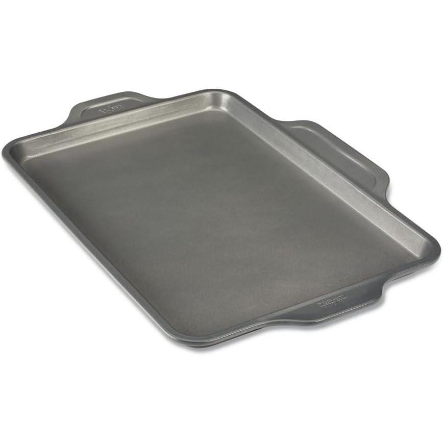 image:imageAllClad ProRelease Nonstick Bakeware Half Sheet Pan 115x17 Inch Oven Broiler Safe 450F Half Sheet Cookie Sheet Muffin Pan Cooling amp Baking Rack Round Cake Pan Loaf Pan Baking Pan Grey