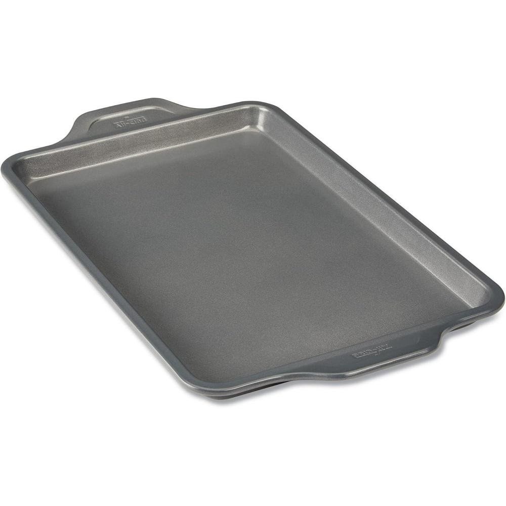 image:imageAllClad ProRelease Nonstick Bakeware Quarter Sheet Pan 13x9 Inch Oven Safe 450F Half Sheet Cookie Sheet Muffin Pan Cooling amp Baking Rack Round Cake Pan Loaf Pan Baking Pan GreyGray