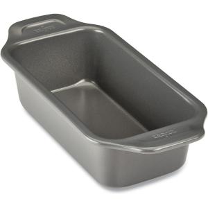 All-Clad Pro-Release Nonstick Bakeware Loaf Pan 8×4 Inch Oven Safe 450F Half Sheet, Cookie Sheet, Muffin Pan, Cooling & Baking Rack, Round Cake Pan, Loaf Pan, Baking Pan Grey(8 x 4 inch)