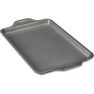 All-Clad Pro-Release Nonstick Bakeware Quarter Sheet Pan 13×9 Inch Oven Safe 450F Half Sheet, Cookie Sheet, Muffin Pan, Cooling & Baking Rack, Round Cake Pan, Loaf Pan, Baking Pan Grey(Gray)