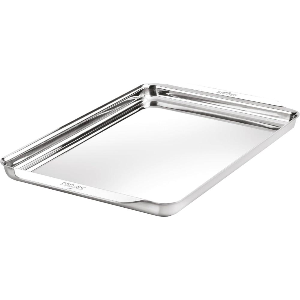 image:imageAllClad Stainless Steel Bakeware Half Sheet Pan 115 x 17 inch