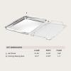 All-Clad Stainless Steel Bakeware Set, 2 Piece