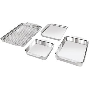All-Clad Stainless Steel Bakeware Set, 5 Piece